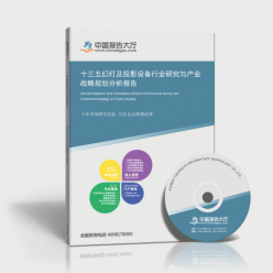 十三五期間幻燈及投影設備行業(yè)研究與產業(yè)戰(zhàn)略規(guī)劃分析報告——基于銷售視角的洞察